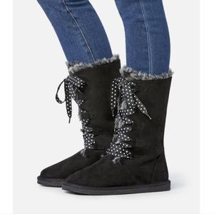 JustFab Park City Fuzzie Boots